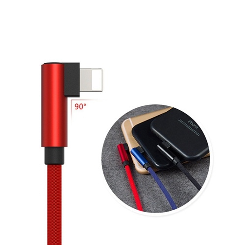 90 Usb Cable 90 degree braided usb cable